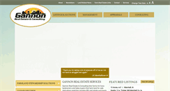 Desktop Screenshot of gannonre.com